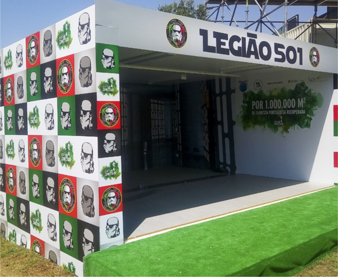 Stand Legião 501